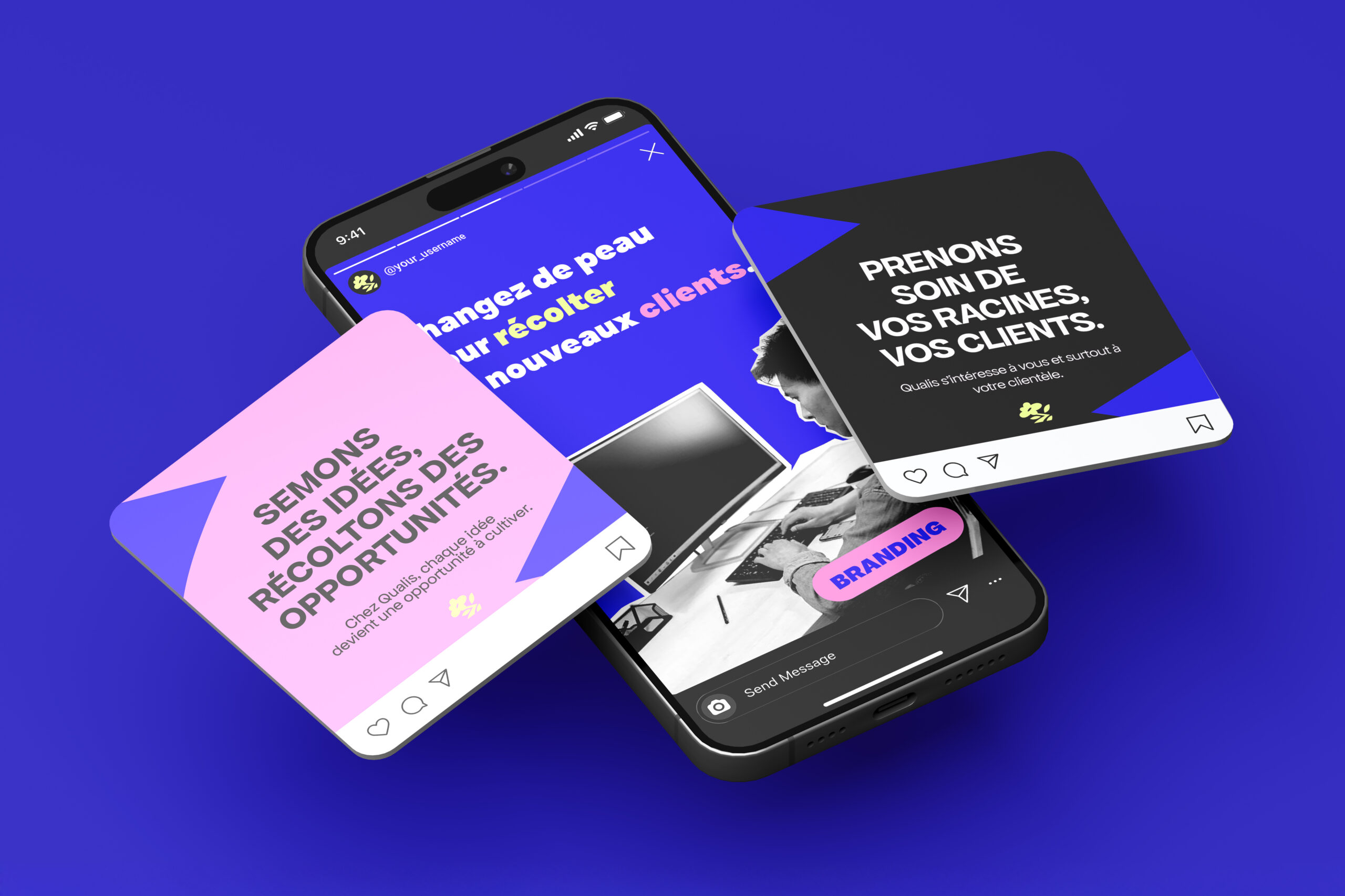 Qualis réseaux sociaux sur telephone