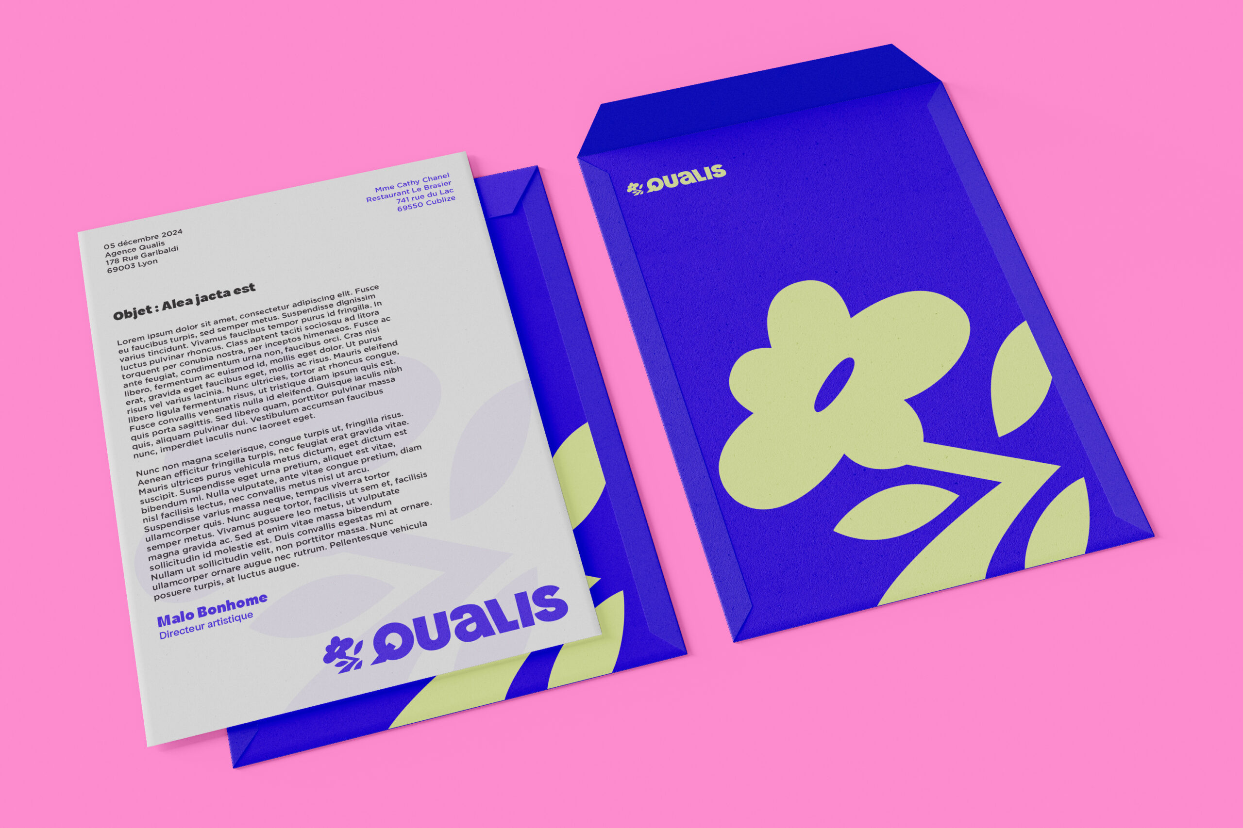 Qualis courriel feuille a4