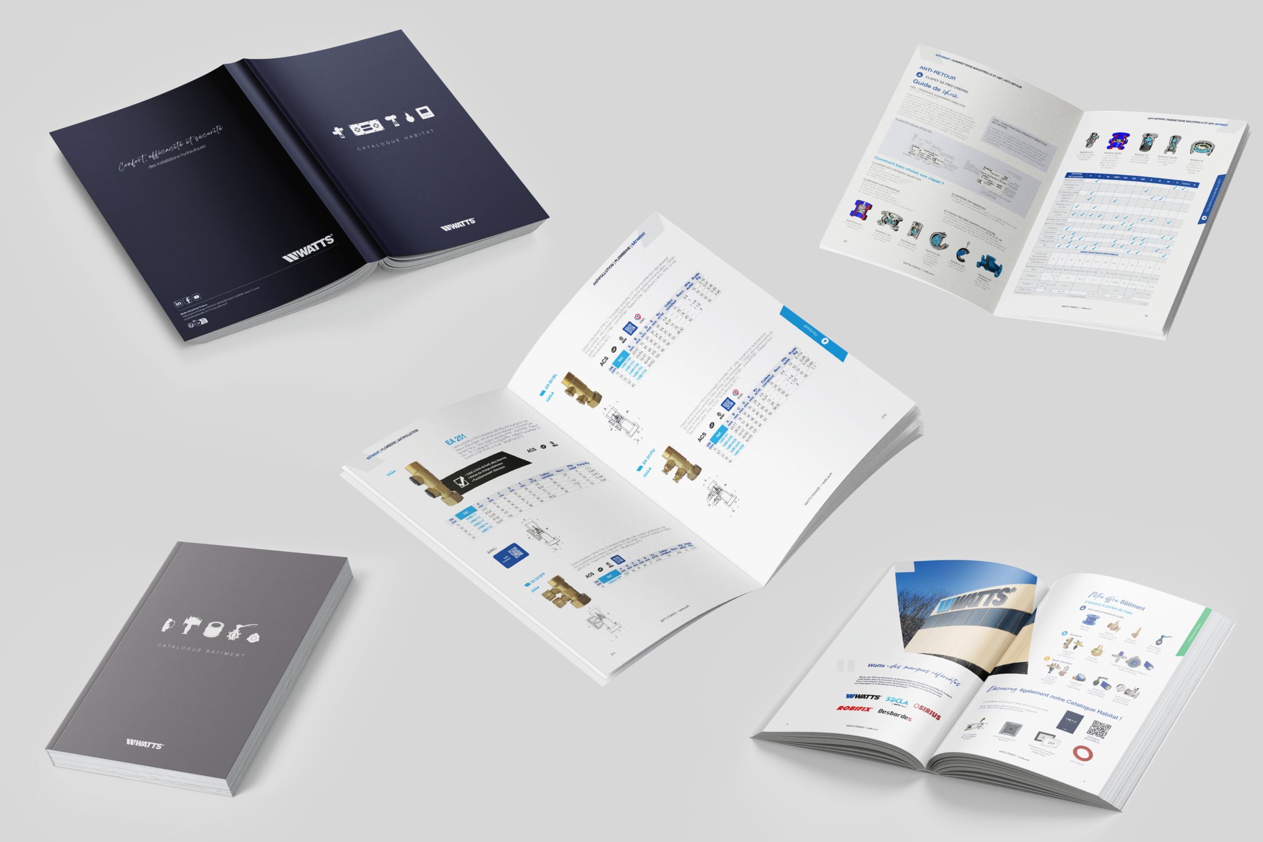 Catalogue batiment et habitat watts